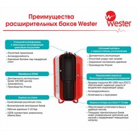 Мембранный бак для водоснабжения Wester WAV 50 0-14-1100