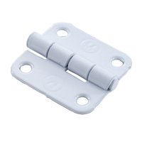 Петля накладная универс. 40 мм, белый Россия 8130102