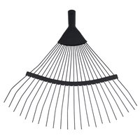 Грабли веерные 22-х зубые,б/ч, круглый зуб/Россия Политех Инструмент Инструмент 7660107