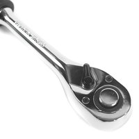 Ключ-трещотка 1/2" CrV пластиковая рукоятка 45зуб. Pobedit 2845009