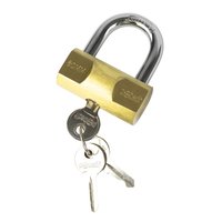 Замок навесной Бастион-4, латунь, 60 мм, Pobedit Pobedit 8114060