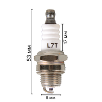 Свеча зажигания 2T L7T Huter 71/2/27