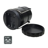 Кемпинговый светодиодный фонарь (большой), 3COB, 3хАА, пластик Jilion 9531328