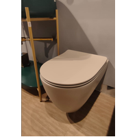 Унитаз, Scarabeo, Moon, подвесной, шгв 360*505*360, с крышкой и набором для креплений, цвет-Sand Sand Set Scarabeo Scarabeo Moon Sand Set