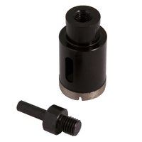 Коронка алмазная по керамограниту 40 мм Серебряная пайка Trio-Diamond GCB763