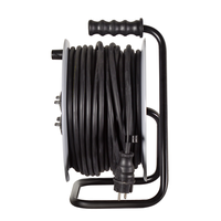 Удлинитель силовой на металлической катушке Ресанта СУ-3х2,5КГ-30/3 (с выкл., 4 розетки, IP44) 61/118/9