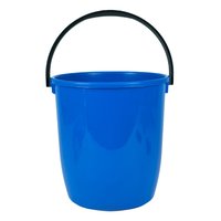 Ведро Guppy 15 л с крышкой "Крепыш", синее Россия 9101135