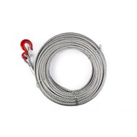 Канат для лебедки МТМ 1600 (1.6 т; 12 м; 11 мм; тип ZNL) TOR 1002181