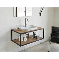 Раковина, Scarabeo Glam шгв 560*390*140 отверстия для смесителя-отсутствуют цвет-Pearl 180541