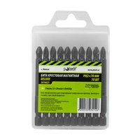 10 шт./пласт.коробка., Бита DELUXE, PH 2х70 мм, S2+Bronze+AntiSlip, Pobedit Pobedit 2616623