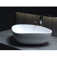 Раковина, Salini Gloria шгв 564*395*165 отверстия для смесителя-отсутствуют цвет-белый матовый 1102206M