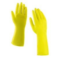 Перчатки хоз. прочный латекс, х/б напылен,разм.M Guppy 7000102