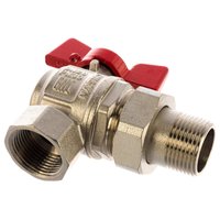 Кран шаровой IVANCI Superior угловой с разъемным соединителем ВН 1 IVC.100228.N.05