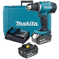 Аккумуляторная дрель-шуруповерт Makita LXT DDF453RFE