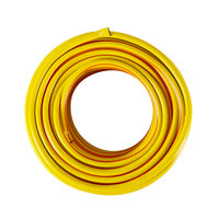 Шланг Вихрь поливочный ПВХ усиленный, пищевой трехслойный армированный 1/2", 50м (жёлтый) 73/7/2/33