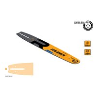 Шина направляющая 385 L 8 A1 ECHO 3700/4200 (15", 0,325”; 64 звена; широкий хвостовик) сварная многослойная Rezer 03.016.00005