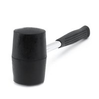 Киянка 450 г черная, металлическая обрезиненная рукоятка, Политех Политех Инструмент Инструмент 2541745