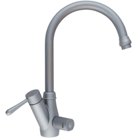 Кран комбинированный Atoll NKD0412ST-L матовый никель (Satin Nickel)