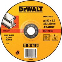 Круг обдирочный по металлу DEWALT DT42520Z STANDARD 180 x 6.3 мм DT42520Z-QZ