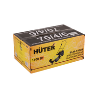 Газонокосилка электрическая HUTER ELM-1400T 70/4/6