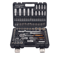 Набор инструментов, 1/2", 1/4", в кейсе 108 предм Вихрь 73/6/7/15