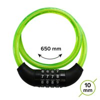 Замок тросовый КОДОВЫЙ, d-10мм, L-650 мм, Pobedit Pobedit 8108106