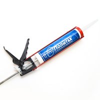 Герметик силиконовый Политех, санитарный, белый 280 мл Политех Инструмент Инструмент 6507720