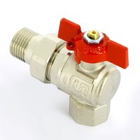 Кран шаровой угловой Uni-Fitt ETALON НВ 1/2 133T2000