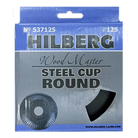 Чашка шлифовальная Hilberg Wood Master круглая 125 (537125)
