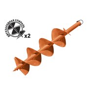 Шнек для бурения грунта двухзаходный Carver GDB-200/2 01.003.00049