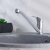 Смеситель для кухни РМС SL86-004FBS-25 с длинным изливом Хром