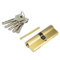 Цилиндр. механизм, ключ-ключ,цвет:золото,90 мм Pobedit Pobedit 8127090