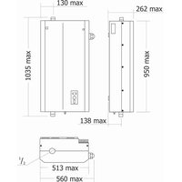 Электрокотел  РЭКО-70П ( 70 кВт ) 380В