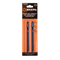 Пилки для лобзика ВИХРЬ Т101В по ламинату, чистый рез 73/10/5/1