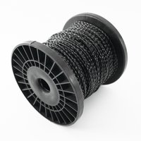 Леска для триммера Gold  "квадрат витая" 2,4мм*100м Polyagro 7704491