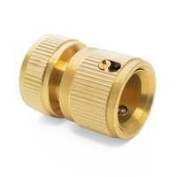 Соединитель латунный, внутренняя резьба 3/4 быстросъёмный Polyagro 7577103