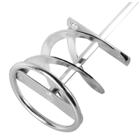 Насадка-миксер оцинкованная 600х100 мм для красок и штукатурных смесей Вихрь 73/3/7/2