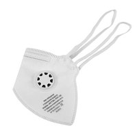 Респиратор, складной, с клапаном, FFP1, (4 ПДК)  Россия 7010311