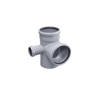 Крестовина угловая Ostendorf для внутренней канализации HTEDL 110/110/50х87° левая (115950) Rus