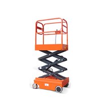 Ножничный передвижной подъемник TOR самоходный GTJZ 240 кг 4 м автономный 1009022