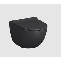 Унитаз, Vitra, Sento, подвесной, шгв 365*540*340, Hygiene, цвет-черный матовый, тип дефекта - царапины 7748B083-0101-UCN3 Vitra 7748B083-0101-UCN3