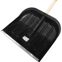 Лопата пластик с ал нак. 400х460 дер чер "ПРАКТИК" Политех Инструмент Инструмент 8025413