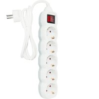 Удлинитель U-5g-1.5m-Z-V с 5 евророзетками (с/з, с/в) 1,5м Jilion 9534170