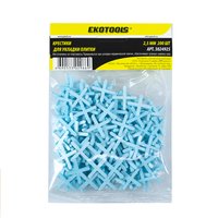 Крестики 2,5 мм. Уп. 200 шт. EKOTOOLS Ekotools 3024925