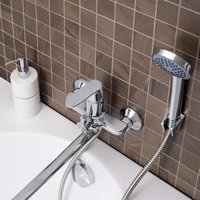 Смеситель  для ванны с душем РМС SL123-006E Хром
