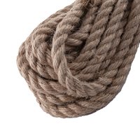 Веревка джут  крученая Ф10мм (10м) 260 кгс Политех Инструмент Инструмент 8003310