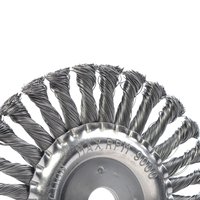 Щетка круглая витая (180х22.23 мм) 813010013