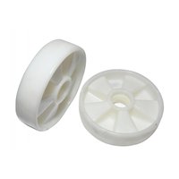 Колесо без подшипника нейлоновое 200х50 мм для тележек гидравлических TOR 1011980