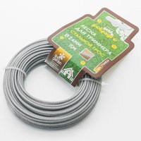 Леска для триммера Gold  "стальной трос" 2,4мм*15м Polyagro 7704924