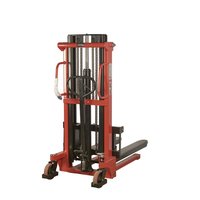 Гидравлический ручной штабелер TOR CTY-EH 1.0TX2.0M с раздвижными вилами 320-870 мм 1005773